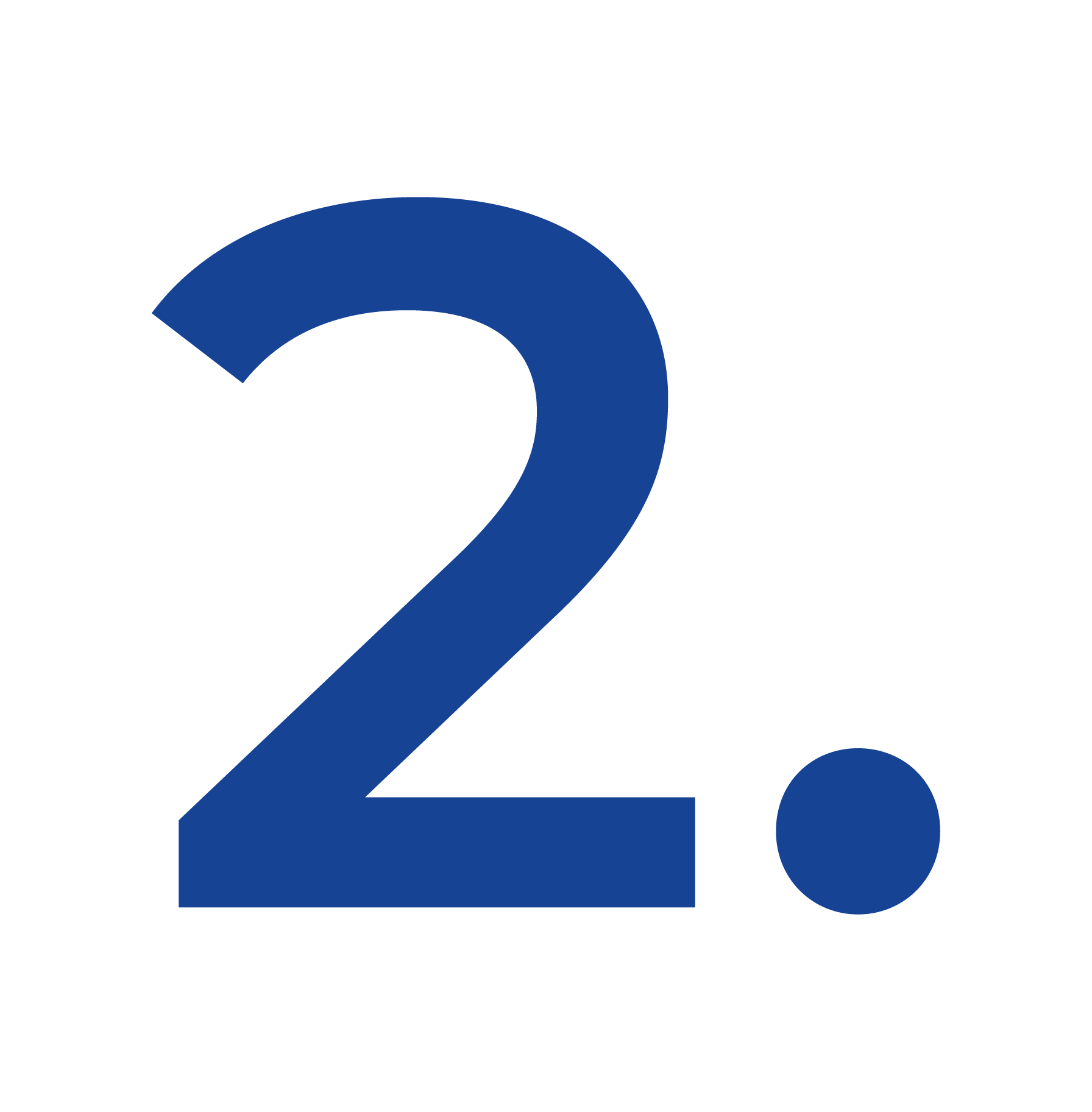illustration du chiffre 2