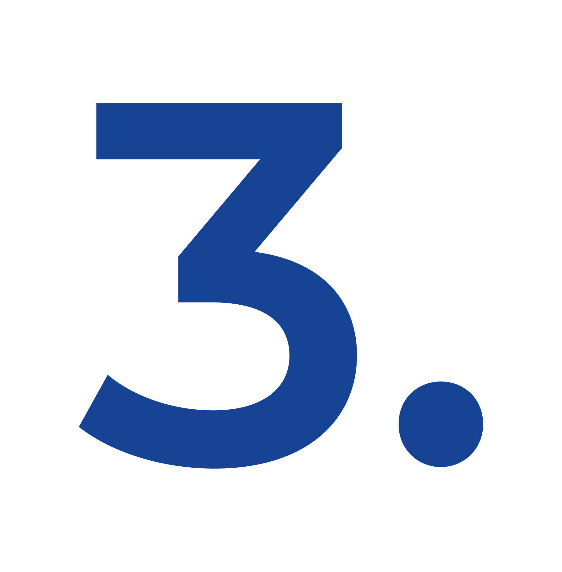 illustration du chiffre 3